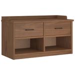 Casa si Gradina - Mobilier - Organizare si depozitare - Bancute - Banca pentru hol, „SANDNES” 87x40x50 cm din lemn masiv de pin - Infinity.ro