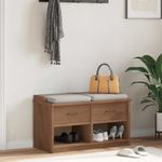 Casa si Gradina - Mobilier - Organizare si depozitare - Bancute - Banca pentru hol, „SANDNES” 87x40x50 cm din lemn masiv de pin - Infinity.ro