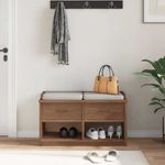 Casa si Gradina - Mobilier - Organizare si depozitare - Bancute - Banca pentru hol, „SANDNES” 87x40x50 cm din lemn masiv de pin - Infinity.ro