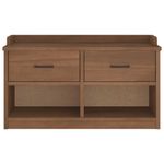 Casa si Gradina - Mobilier - Organizare si depozitare - Bancute - Banca pentru hol, „SANDNES” 87x40x50 cm din lemn masiv de pin - Infinity.ro