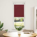 Casa si Gradina - Textile si covoare - Rulouri si jaluzele - Jaluza plisata Bordeaux Rosu 40x100 cm Latime tesatura 39,4 cm - Infinity.ro