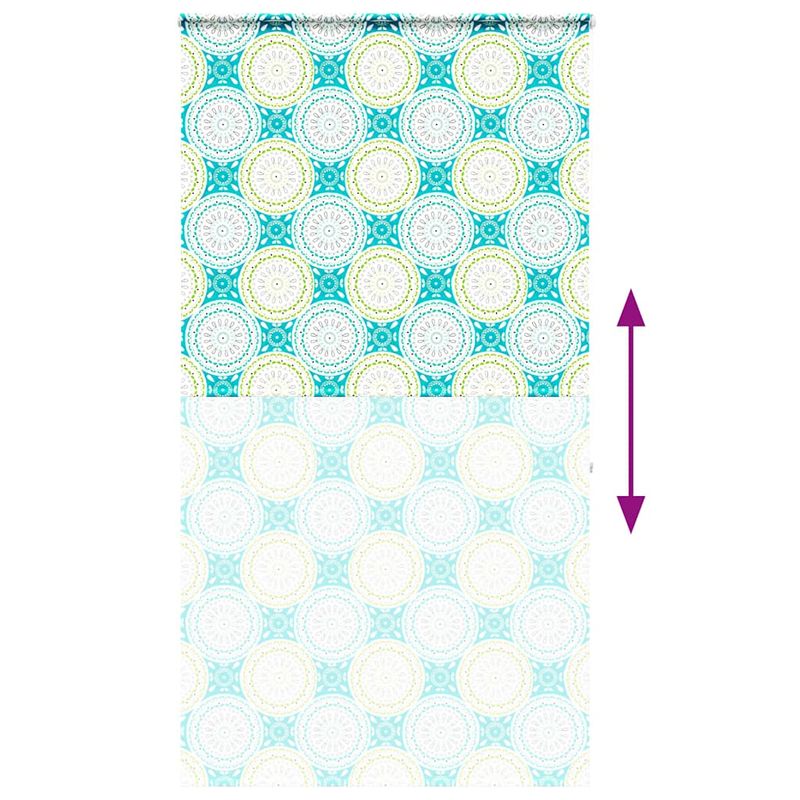 Casa si Gradina - Textile si covoare - Rulouri si jaluzele - Jaluza cu role de dus cu caseta 120x240cm latime material 116cm, ornament - Infinity.ro