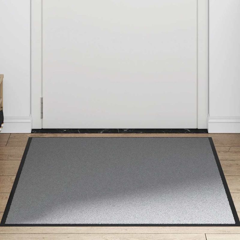 Casa si Gradina - Textile si covoare - Covoare - Covoare casa - Covoras de usa, gri, 80x120 cm - Infinity.ro