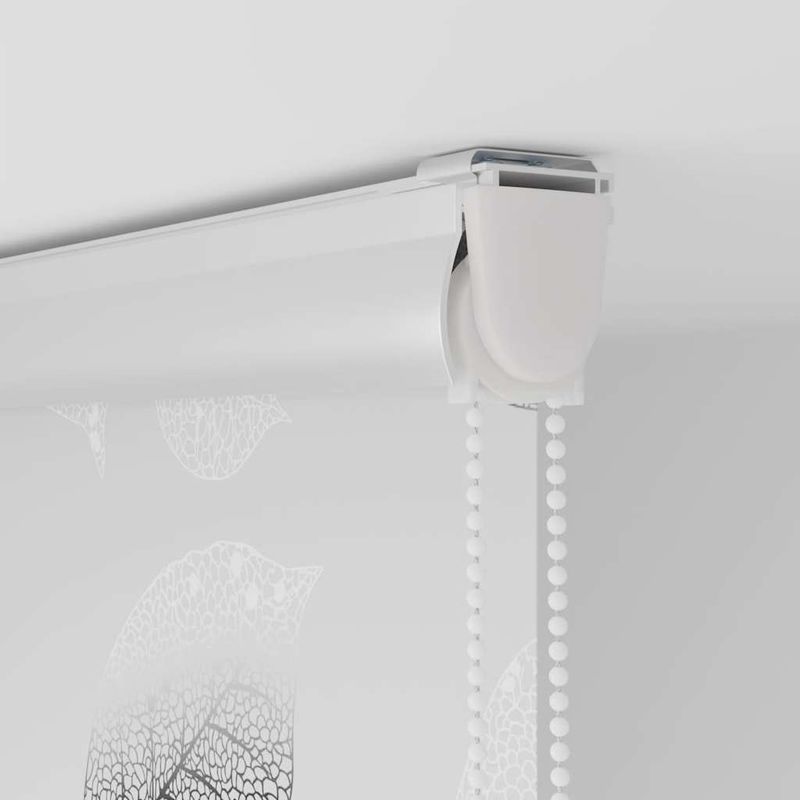 Casa si Gradina - Textile si covoare - Rulouri si jaluzele - Jaluza cu role de dus cu caseta 110x240cm latime material 106cm, frunze - Infinity.ro