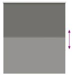 Casa si Gradina - Textile si covoare - Rulouri si jaluzele - Jaluza cu role opace gri 130x175 cm latime material 126,6 cm - Infinity.ro