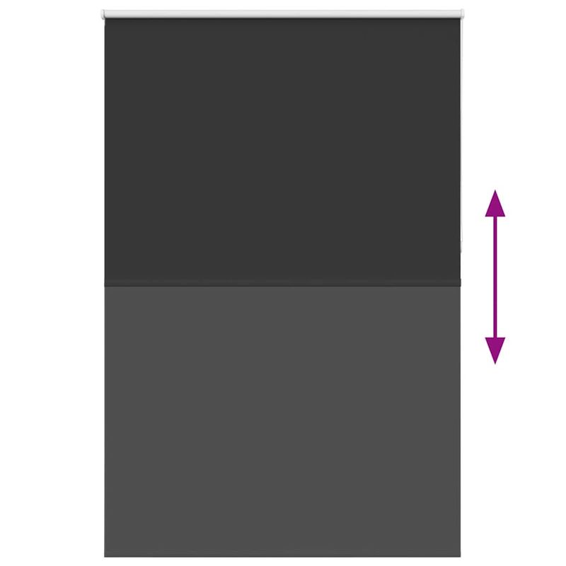 Casa si Gradina - Textile si covoare - Rulouri si jaluzele - Jaluza cu role opace negru 160x210 cm latime material 156,6 cm - Infinity.ro