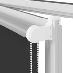 Casa si Gradina - Textile si covoare - Rulouri si jaluzele - Jaluza cu role opace negru 160x210 cm latime material 156,6 cm - Infinity.ro