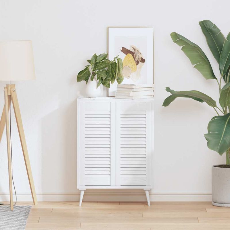 Casa si Gradina - Mobilier - Dulapuri si sifoniere - Dulapuri - Usi de dulap design cu lavra 2 buc Alb 69x29,5 cm - Infinity.ro