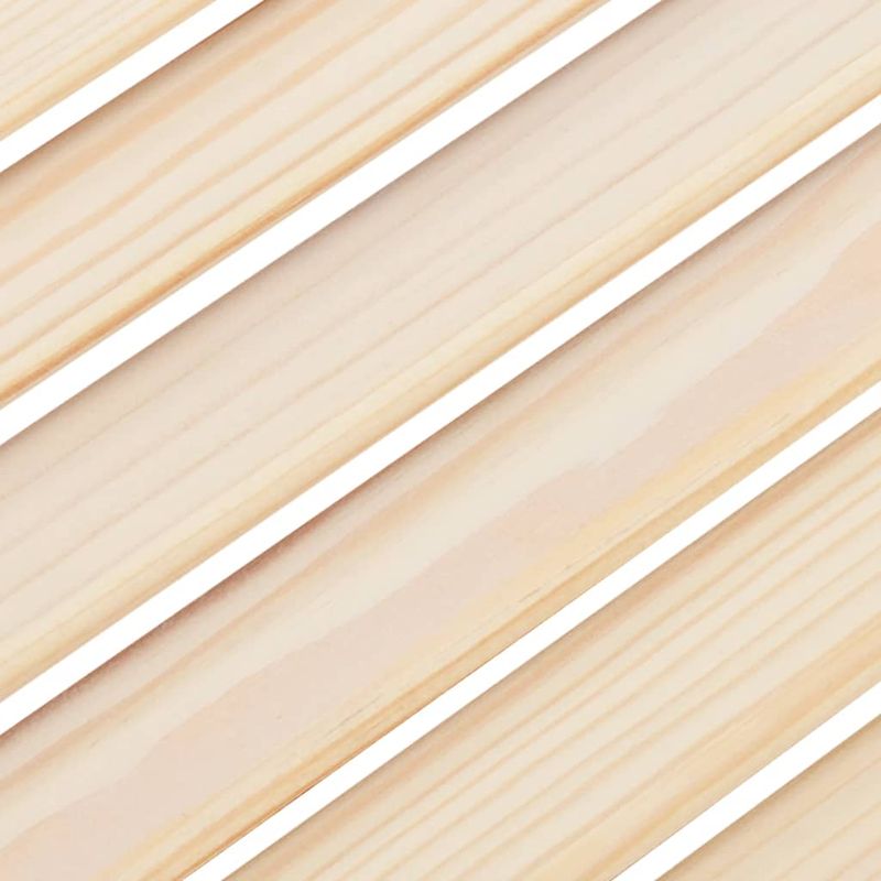 Casa si Gradina - Constructii - Usi interior, exterior si garaj - Usi garaj - Usi batante cu jaluzele 1 pereche 90x80 cm lemn masiv de pin - Infinity.ro