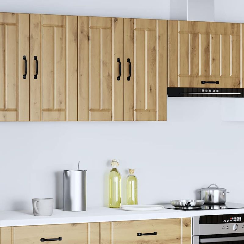 Casa si Gradina - Mobilier - Comode si corpuri - Corpuri bucatarie - Dulap de bucatarie „Lucca” din lemn de stejar artificial - Infinity.ro