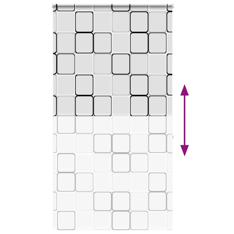 Casa si Gradina - Textile si covoare - Rulouri si jaluzele - Jaluza cu role de dus cu caseta 130x240cm latime material 126cm, pătrat - Infinity.ro