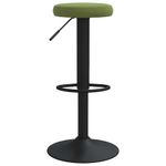 Casa si Gradina - Mobilier - Scaune si fotolii - Scaune - Scaune de bar, 2 buc., verde deschis, catifea - Infinity.ro