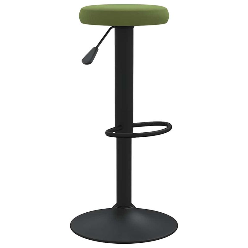 Casa si Gradina - Mobilier - Scaune si fotolii - Scaune - Scaune de bar, 2 buc., verde deschis, catifea - Infinity.ro