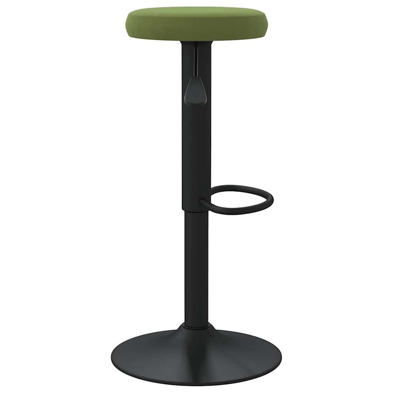 Casa si Gradina - Mobilier - Scaune si fotolii - Scaune - Scaune de bar, 2 buc., verde deschis, catifea - Infinity.ro