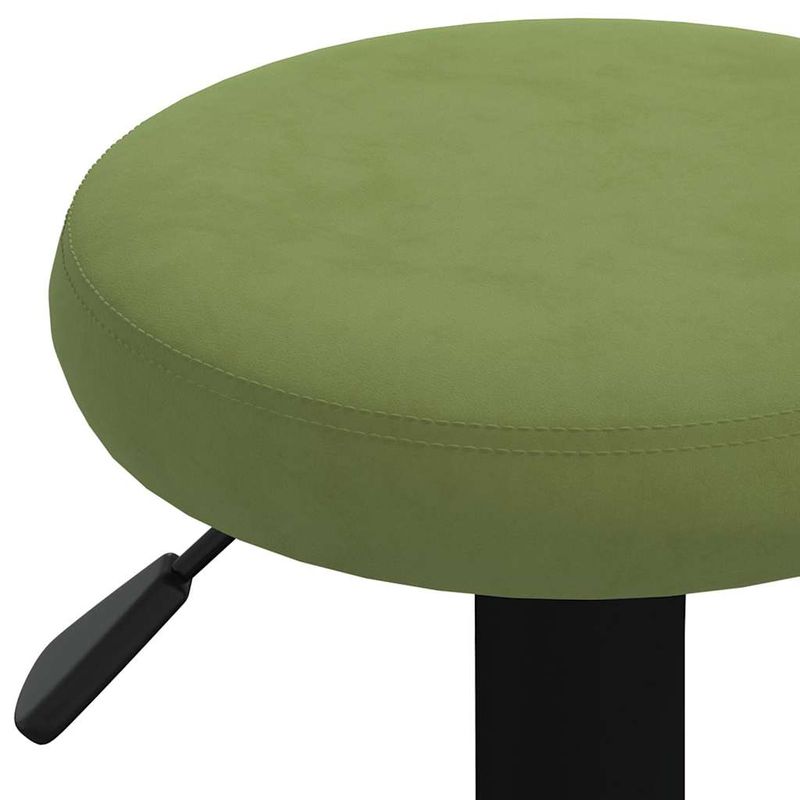 Casa si Gradina - Mobilier - Scaune si fotolii - Scaune - Scaune de bar, 2 buc., verde deschis, catifea - Infinity.ro