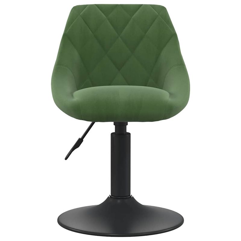 Casa si Gradina - Mobilier - Scaune si fotolii - Scaune - Scaun de bar, verde inchis, catifea - Infinity.ro