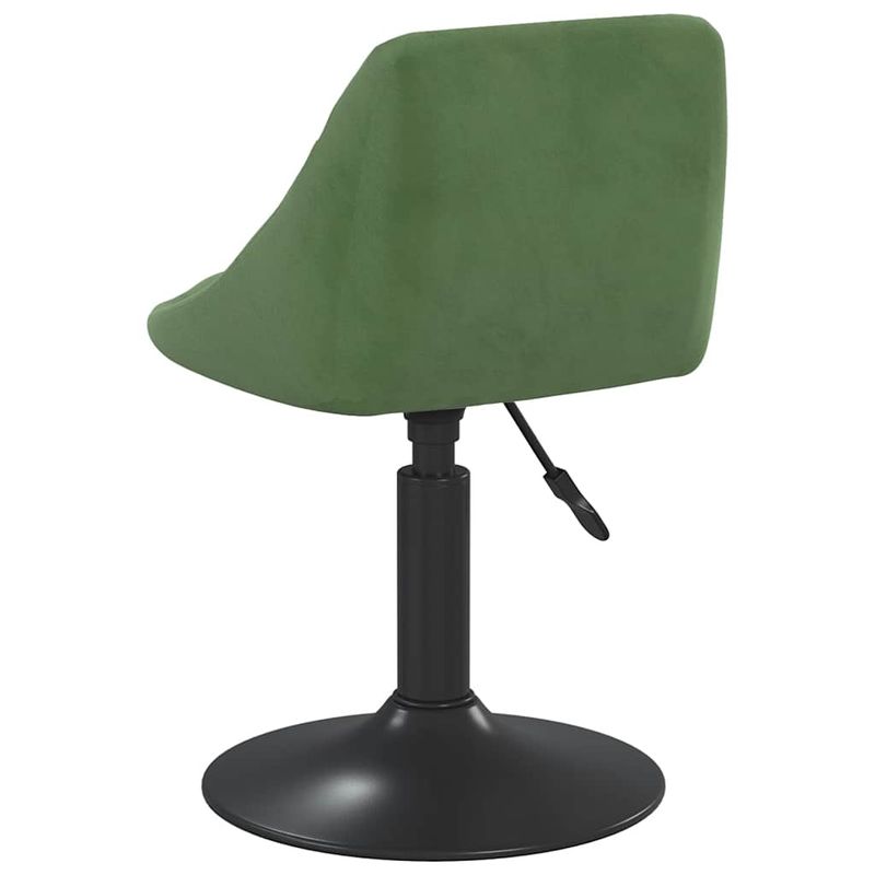 Casa si Gradina - Mobilier - Scaune si fotolii - Scaune - Scaun de bar, verde inchis, catifea - Infinity.ro
