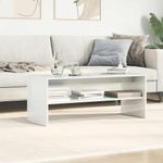 Casa si Gradina - Mobilier - Comode si corpuri - Comode - Comoda TV, alb lucios, 100 x 40 x 40 cm, PAL - Infinity.ro