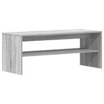 Casa si Gradina - Mobilier - Comode si corpuri - Comode - Comoda TV, gri sonoma, 100x40x40 cm, lemn compozit - Infinity.ro