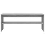 Casa si Gradina - Mobilier - Comode si corpuri - Comode - Comoda TV, gri sonoma, 100x40x40 cm, lemn compozit - Infinity.ro