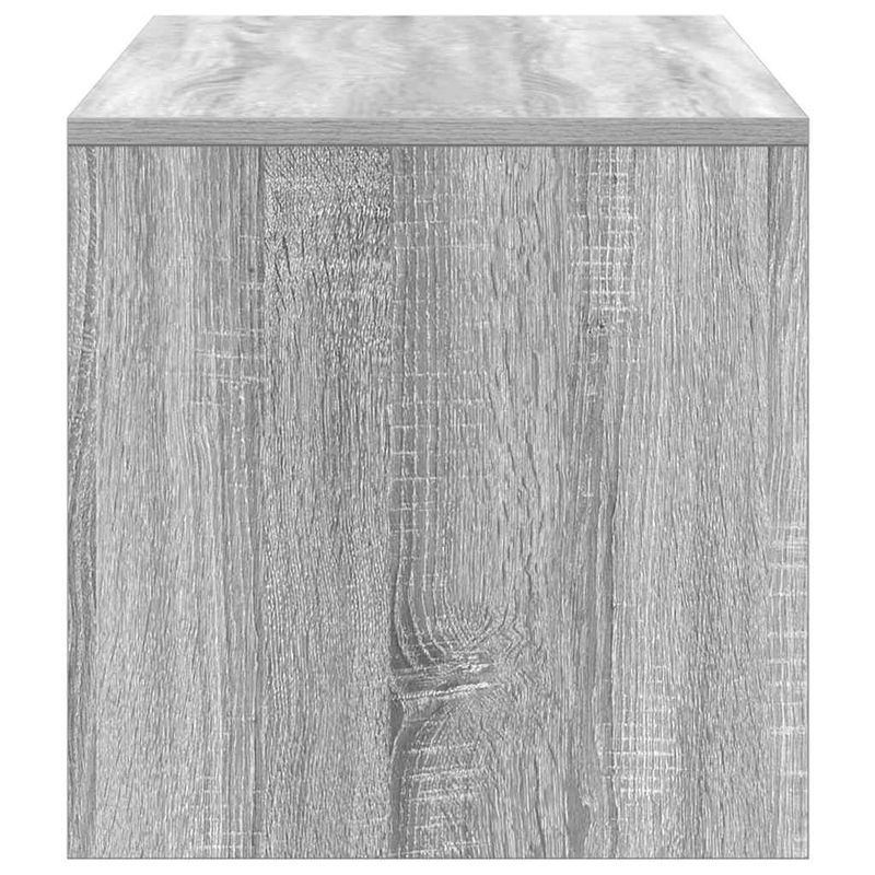 Casa si Gradina - Mobilier - Comode si corpuri - Comode - Comoda TV, gri sonoma, 100x40x40 cm, lemn compozit - Infinity.ro