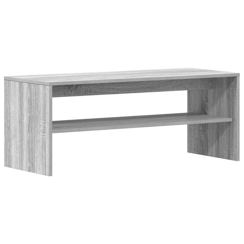 Casa si Gradina - Mobilier - Comode si corpuri - Comode - Comoda TV, gri sonoma, 100x40x40 cm, lemn compozit - Infinity.ro