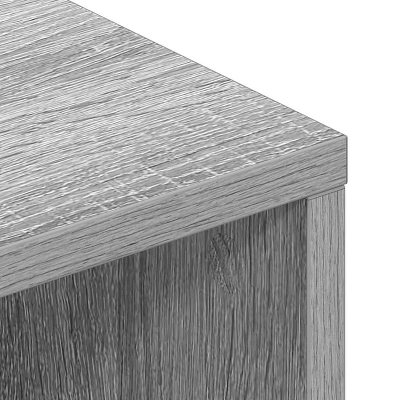 Casa si Gradina - Mobilier - Comode si corpuri - Comode - Comoda TV, gri sonoma, 100x40x40 cm, lemn compozit - Infinity.ro