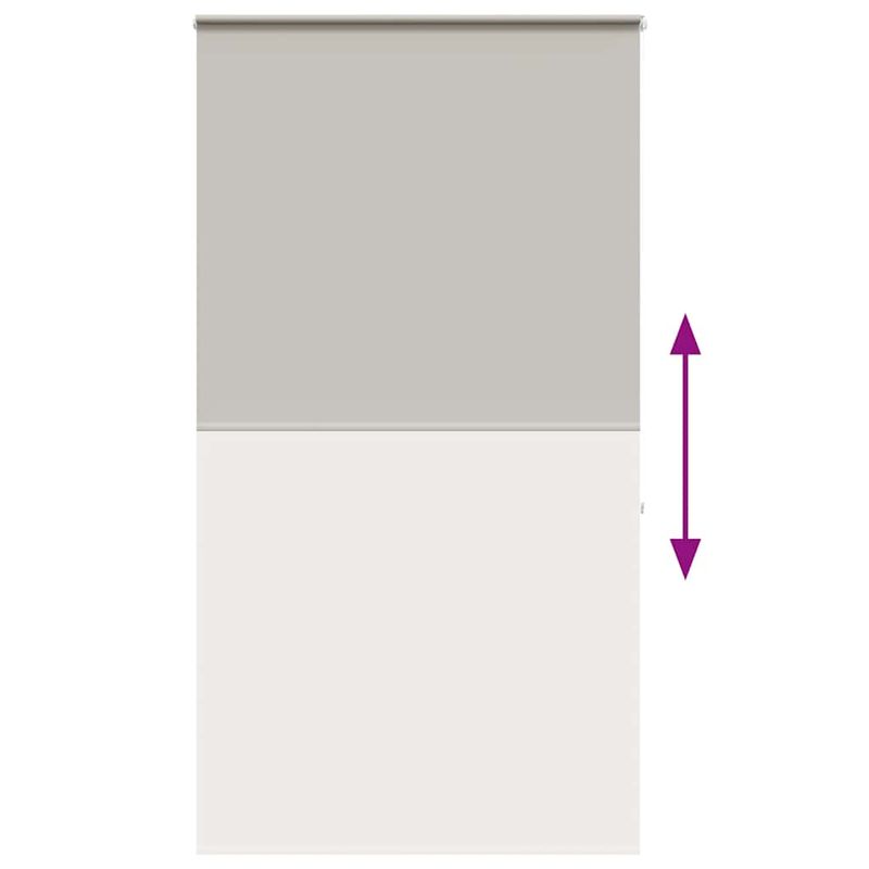 Casa si Gradina - Textile si covoare - Rulouri si jaluzele - Jaluza cu role de dus cu caseta 140x240 cm latime materiala, gri deschis - Infinity.ro