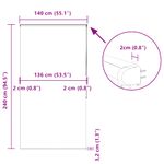 Casa si Gradina - Textile si covoare - Rulouri si jaluzele - Jaluza cu role de dus cu caseta 140x240 cm latime materiala, gri deschis - Infinity.ro