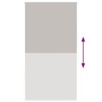 Casa si Gradina - Textile si covoare - Rulouri si jaluzele - Jaluza cu rola de dus 130x240 cm latime material 126 cm, gri deschis - Infinity.ro