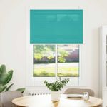 Casa si Gradina - Textile si covoare - Rulouri si jaluzele - Jaluza plisata verde petrol 90x100cm Latime tesatura 89,4 cm - Infinity.ro