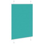 Casa si Gradina - Textile si covoare - Rulouri si jaluzele - Jaluza plisata verde petrol 90x100cm Latime tesatura 89,4 cm - Infinity.ro
