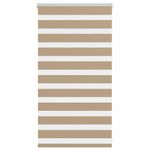 Casa si Gradina - Textile si covoare - Rulouri si jaluzele - Jaluzea tip zebra 75x100 cm latime tesatura 70,9 cm poliester, sand brown - Infinity.ro