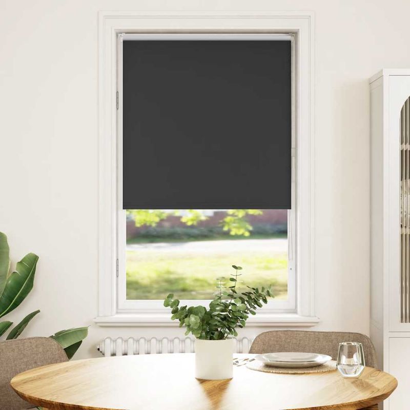 Casa si Gradina - Textile si covoare - Rulouri si jaluzele - Jaluza cu role opace negru 65x150 cm latime material 60,7 cm - Infinity.ro