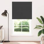 Casa si Gradina - Textile si covoare - Rulouri si jaluzele - Jaluza cu role opace negru 130x210 cm latime material 126,6 cm - Infinity.ro