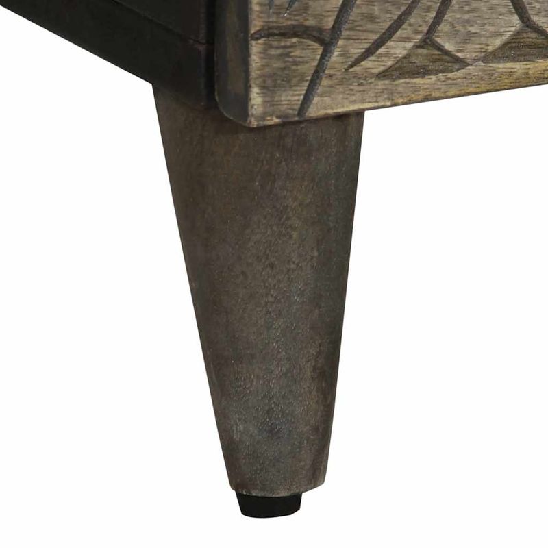 Casa si Gradina - Mobilier - Dulapuri si sifoniere - Dulapuri - Bufete 2 buc Gri deschis 60x33,5x75 cm Lemn masiv de mango - Infinity.ro