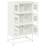 Casa si Gradina - Mobilier - Comode si corpuri - Corpuri bucatarie - Dulap inalt, alb, 68x39x123 cm, otel - Infinity.ro