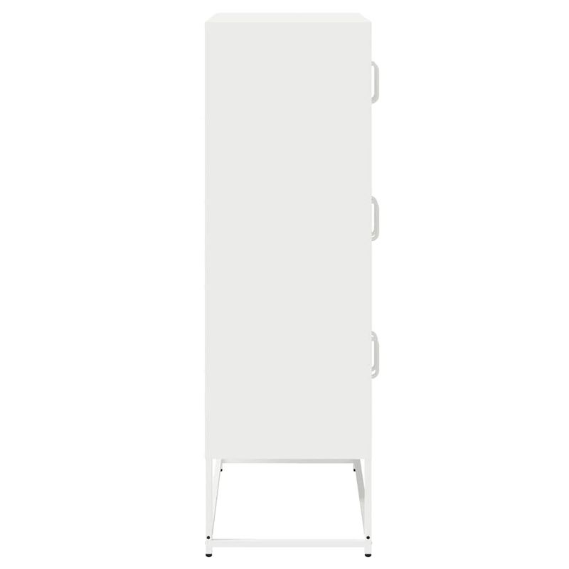 Casa si Gradina - Mobilier - Comode si corpuri - Corpuri bucatarie - Dulap inalt, alb, 68x39x123 cm, otel - Infinity.ro
