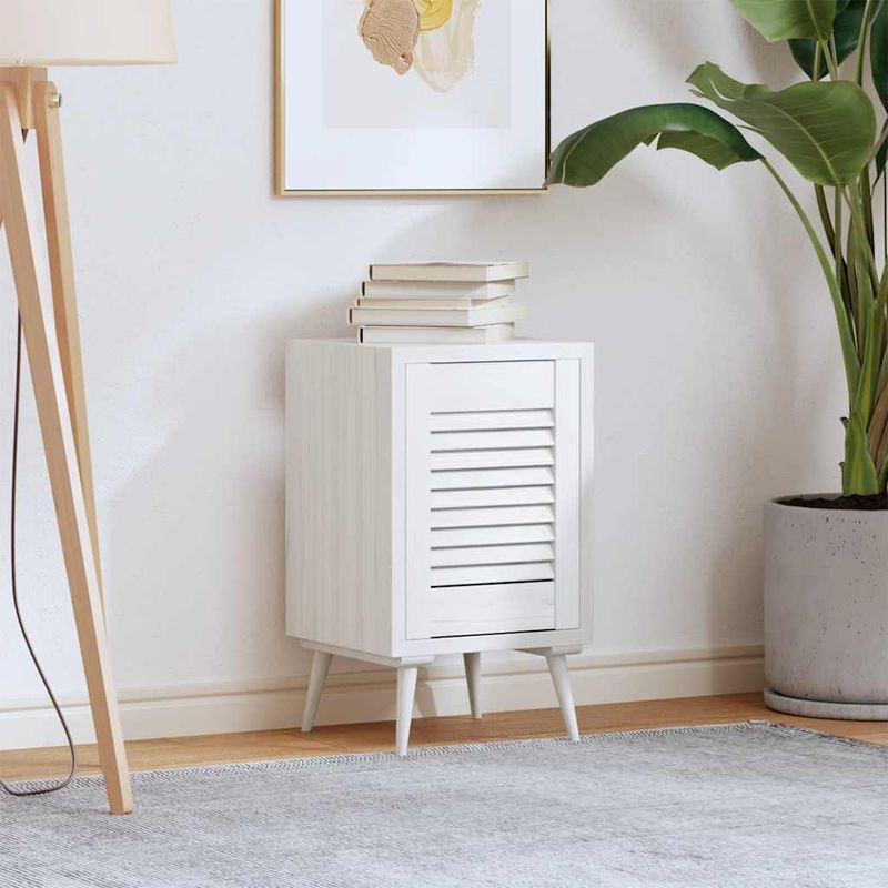 Casa si Gradina - Mobilier - Dulapuri si sifoniere - Dulapuri - Usa de dulap cu grilaj alb 39,5x29,5 cm - Infinity.ro