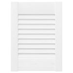 Casa si Gradina - Mobilier - Dulapuri si sifoniere - Dulapuri - Usa de dulap cu grilaj alb 39,5x29,5 cm - Infinity.ro
