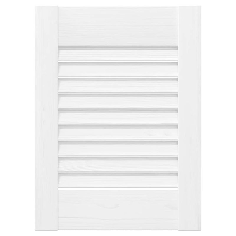 Casa si Gradina - Mobilier - Dulapuri si sifoniere - Dulapuri - Usa de dulap cu grilaj alb 39,5x29,5 cm - Infinity.ro