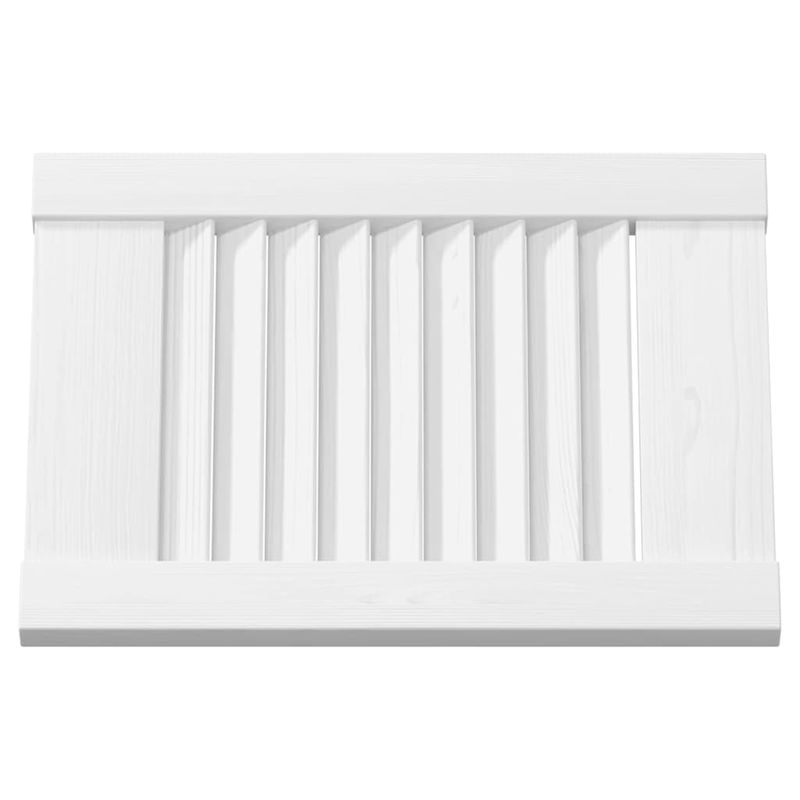 Casa si Gradina - Mobilier - Dulapuri si sifoniere - Dulapuri - Usa de dulap cu grilaj alb 39,5x29,5 cm - Infinity.ro
