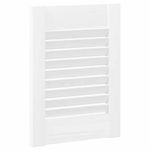 Casa si Gradina - Mobilier - Dulapuri si sifoniere - Dulapuri - Usa de dulap cu grilaj alb 39,5x29,5 cm - Infinity.ro