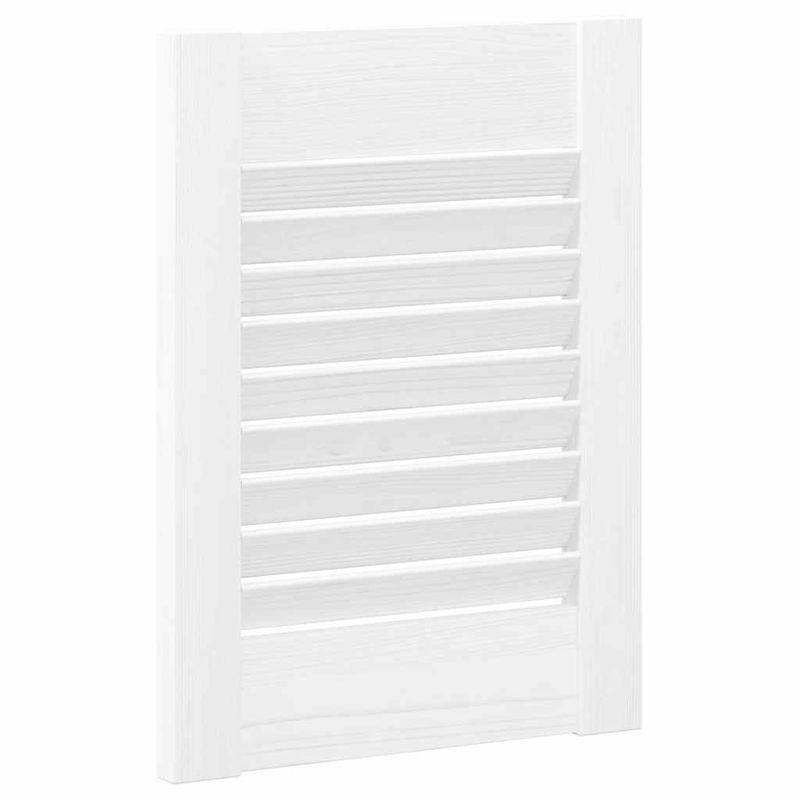 Casa si Gradina - Mobilier - Dulapuri si sifoniere - Dulapuri - Usa de dulap cu grilaj alb 39,5x29,5 cm - Infinity.ro