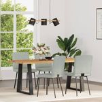 Casa si Gradina - Mobilier - Scaune si fotolii - Scaune - Scaune de bucatarie, 4 buc., gri deschis, catifea - Infinity.ro