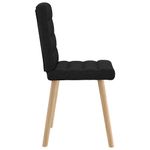 Casa si Gradina - Mobilier - Scaune si fotolii - Scaune - Scaune de bucatarie, 4 buc., negru, material textil - Infinity.ro