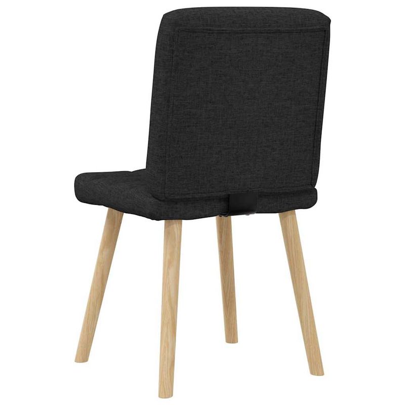 Casa si Gradina - Mobilier - Scaune si fotolii - Scaune - Scaune de bucatarie, 4 buc., negru, material textil - Infinity.ro