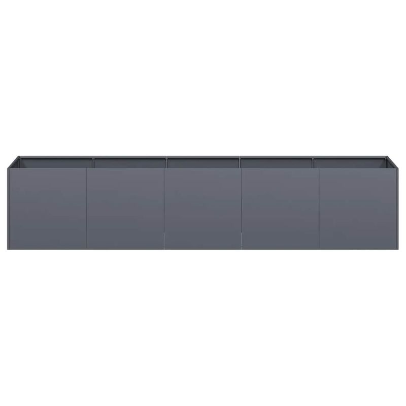 Casa si Gradina - Gradinarit si plante - Plante si ghivece - Ghivece si suporturi - Jardiniera Antracit 200x40x40 cm Otel laminat la rece - Infinity.ro