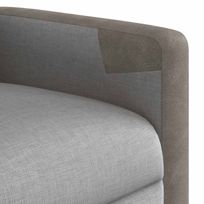 Ingrijire personala si Cosmetice - Sanatate si wellness - Articole wellness - Fotolii de masaj - Fotoliu reclinabil electric pentru masaj Cloud Grey Fabric - Infinity.ro