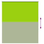 Casa si Gradina - Textile si covoare - Rulouri si jaluzele - Jaluza cu role opace 135x150 cm Latime material 131,6 cm, frunze verzi - Infinity.ro